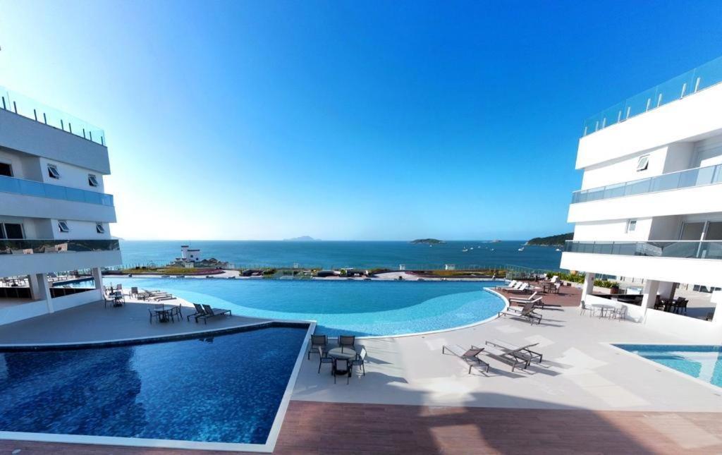 Acqua Marine Floripa Apto Com Vista Para O Mar! Флорианополис Экстерьер фото