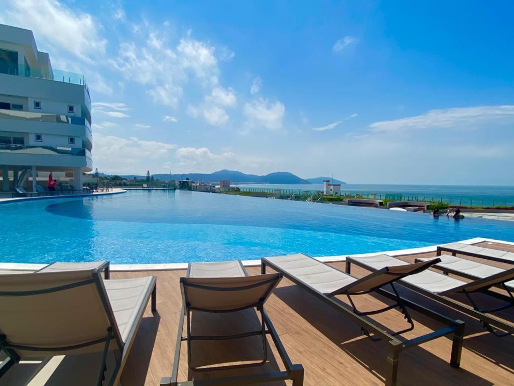 Acqua Marine Floripa Apto Com Vista Para O Mar! Флорианополис Экстерьер фото