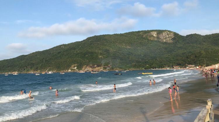 Acqua Marine Floripa Apto Com Vista Para O Mar! Флорианополис Экстерьер фото
