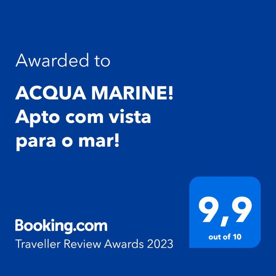 Acqua Marine Floripa Apto Com Vista Para O Mar! Флорианополис Экстерьер фото